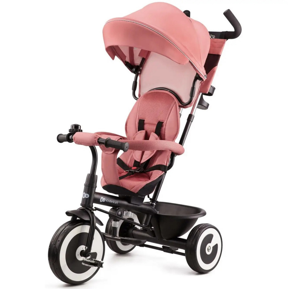 Триколісний велосипед Kinderkraft KRASTO00PNK0000 Aston Rose Pink