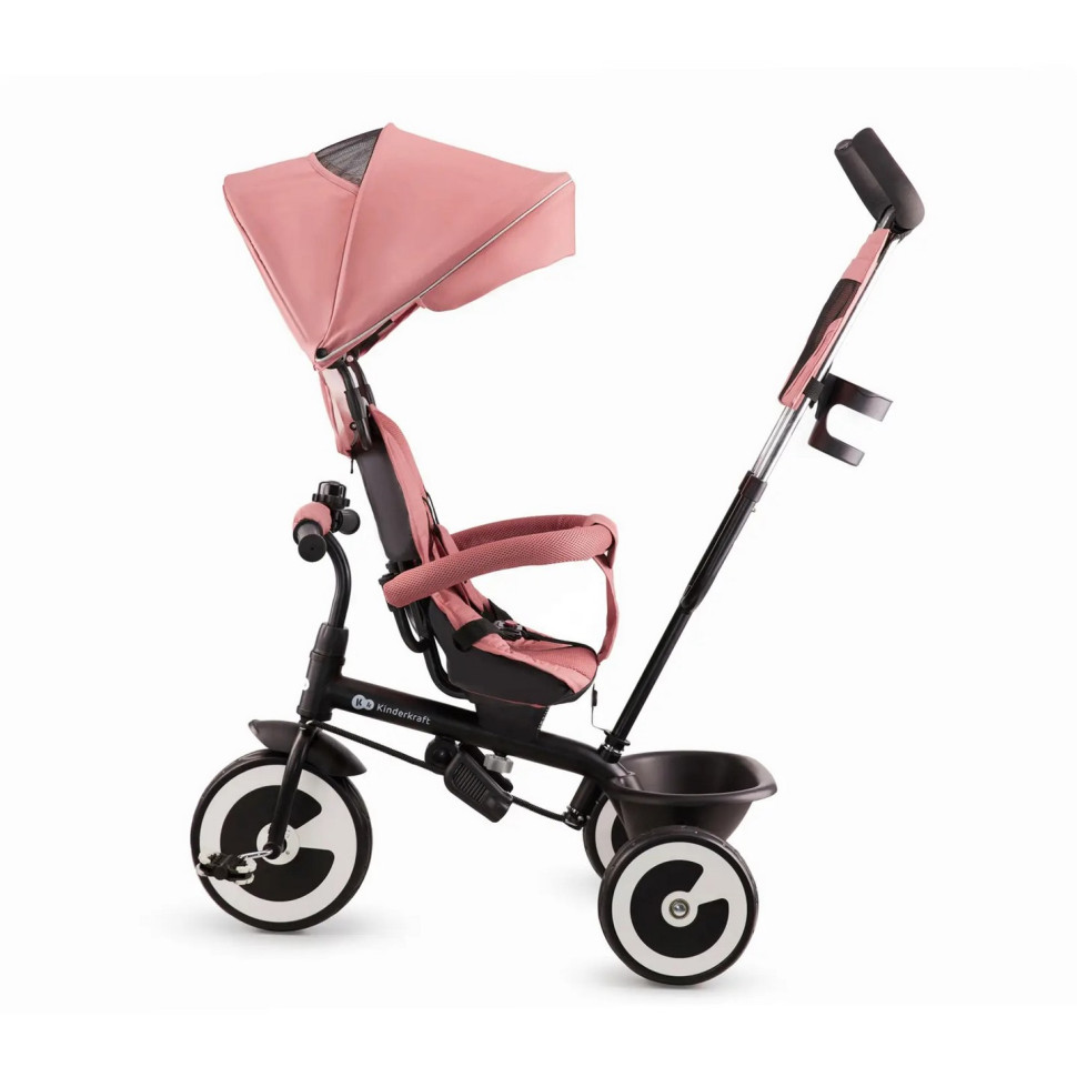 Триколісний велосипед Kinderkraft KRASTO00PNK0000 Aston Rose Pink