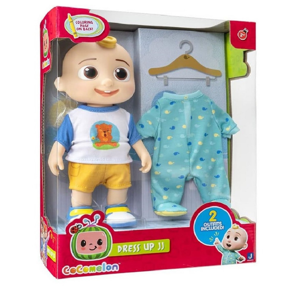 Ігровий набір Large Doll Одягни Джей Джея CoComelon CMW0360 з аксесуарами