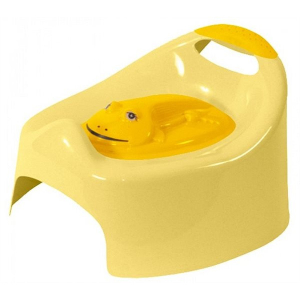 Горшок детский Лягушка Tega Baby AG-004 без музыки с крышкой, мультиколор