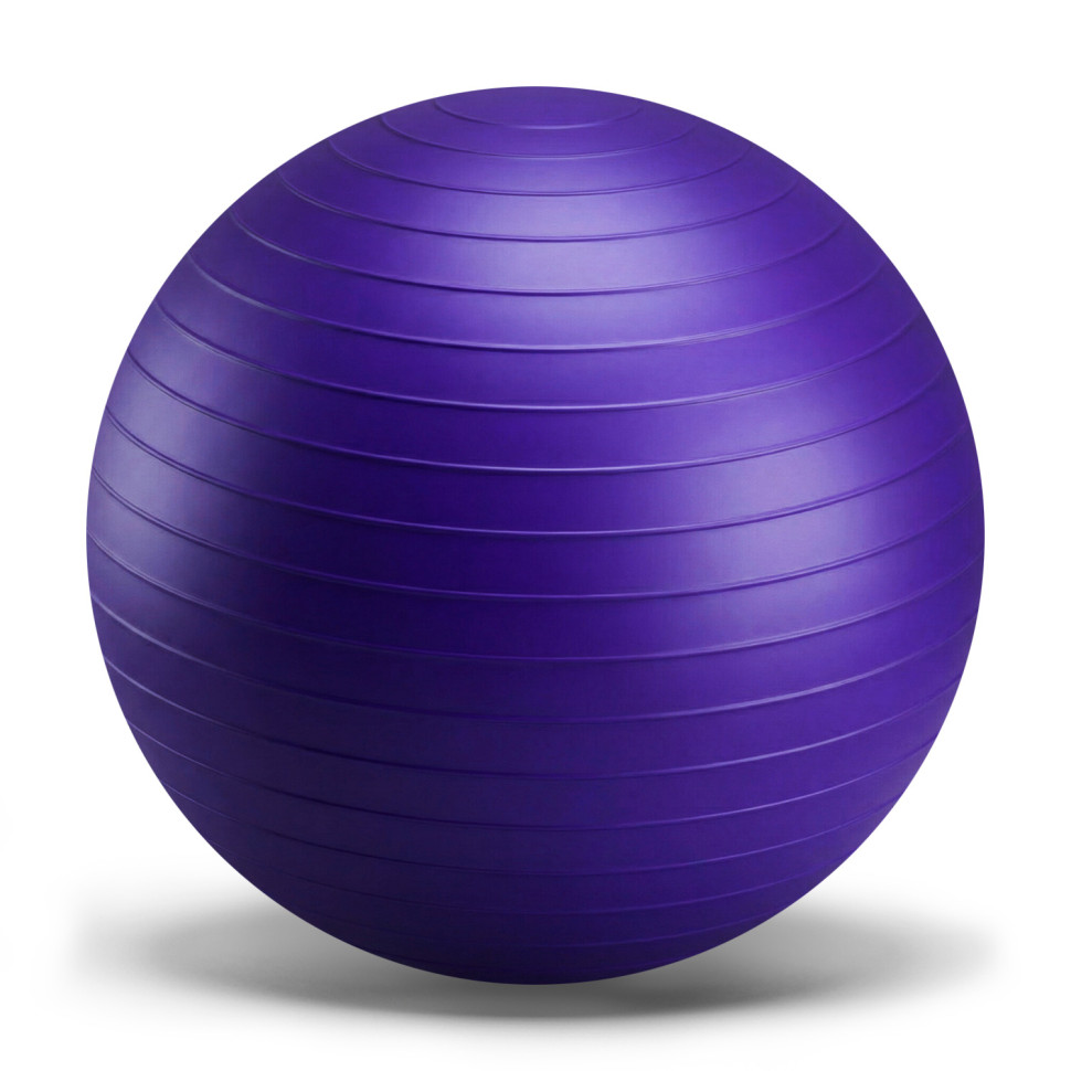 Мяч для фитнеса Bambi B8512(Violet) диаметр 85 см, 1200 грамм, в пакете
