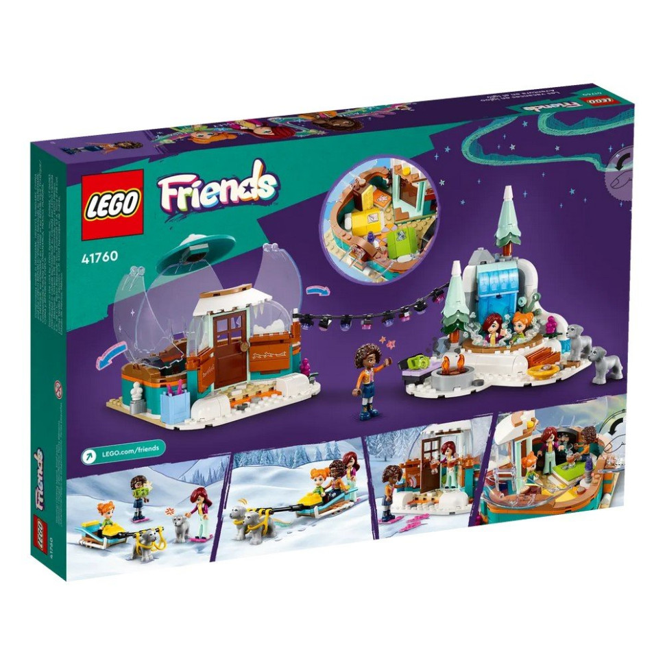 Конструктор Праздничные приключения в иглу LEGO 41760, 491 деталей