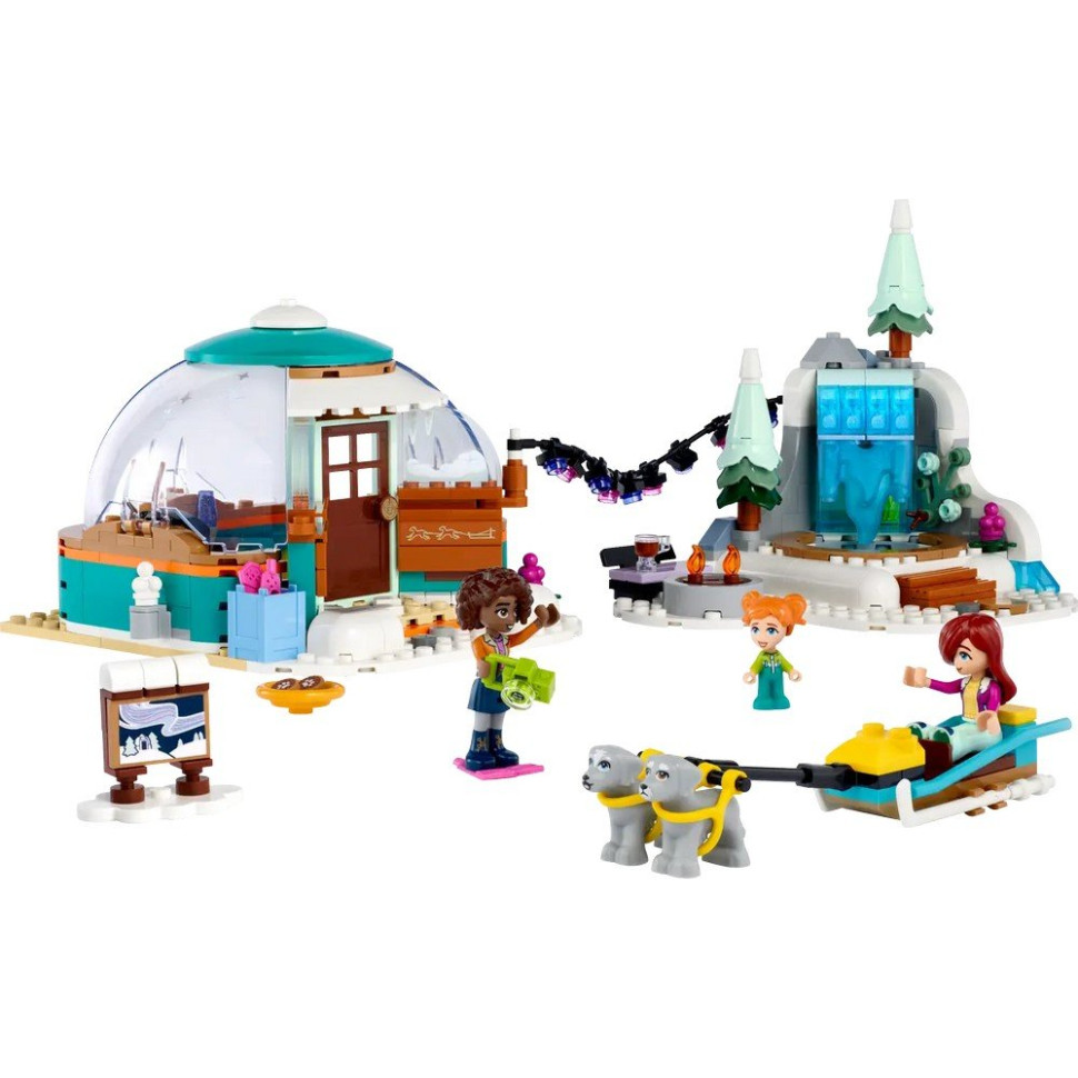 Конструктор Праздничные приключения в иглу LEGO 41760, 491 деталей