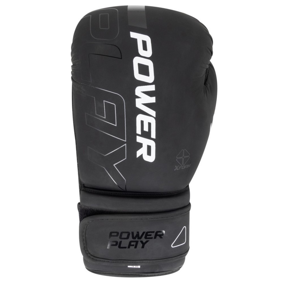Боксерські рукавиці 3024 Ultra Mat PowerPlay PP_3024_8oz_Bl/White, розмір 8 унцій