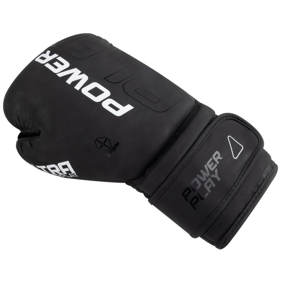 Боксерські рукавиці 3024 Ultra Mat PowerPlay PP_3024_8oz_Bl/White, розмір 8 унцій