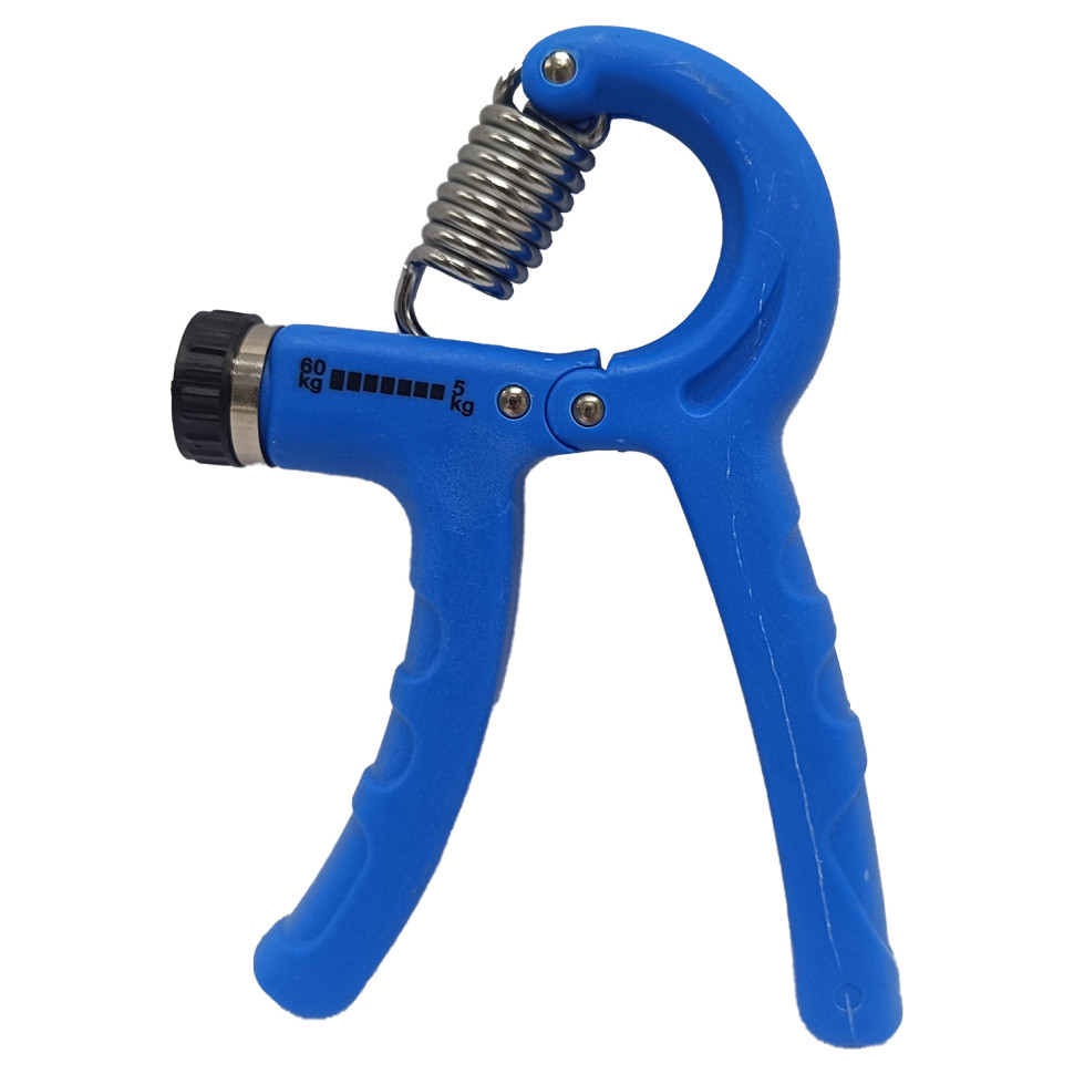 Эспандер кистевой пружинный с регулируемой нагрузкой Bambi MS 4122-5(Blue) 5-60 кг