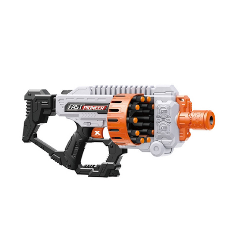 Іграшковий кулемет автоматичний Blaster BIG503 подвійний барабан на батарейках
