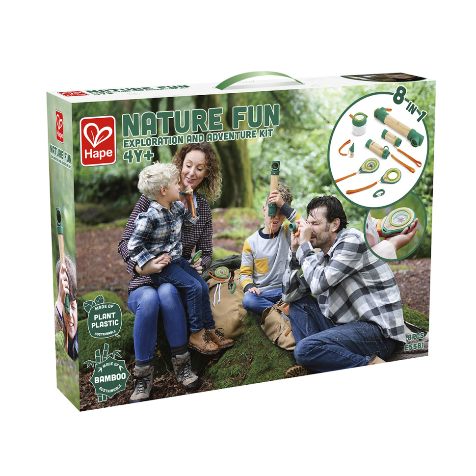 Набір натураліста Дослідження та пригоди Hape E5581 Nature Fun 8 в 1