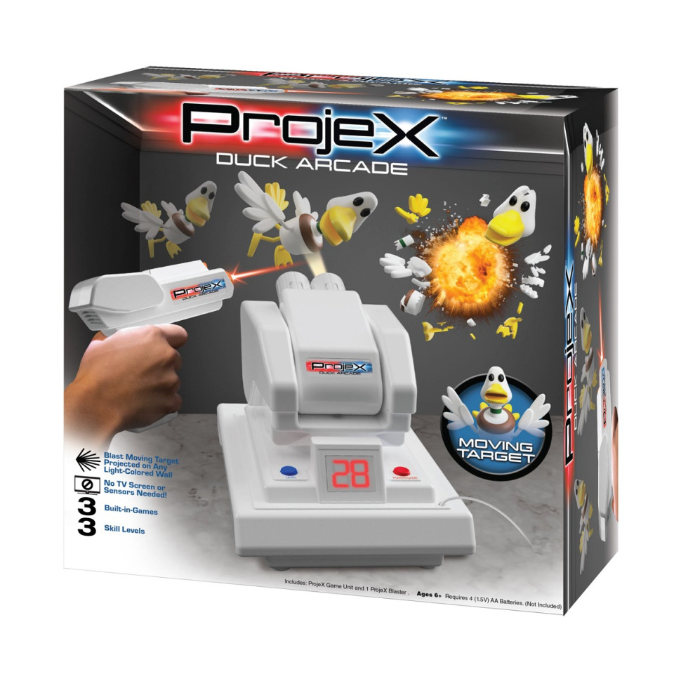 Игровой набор для лазерных боев - ПРОЕКТОР LASER X ONE Laser X 52718 (1 игр. бластер, слайд-цели)