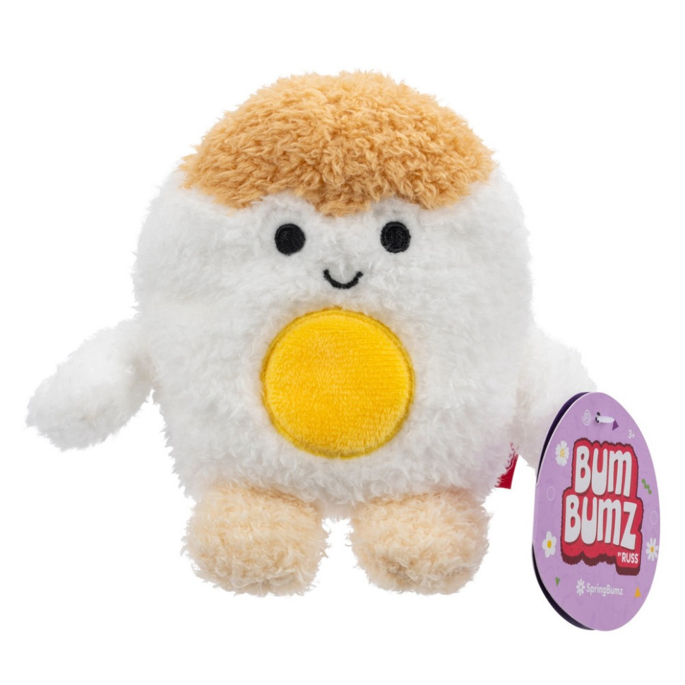 Детская мягкая игрушка Яйцо Итан SpringBumz BumBumz RBBZ00614, 11 см