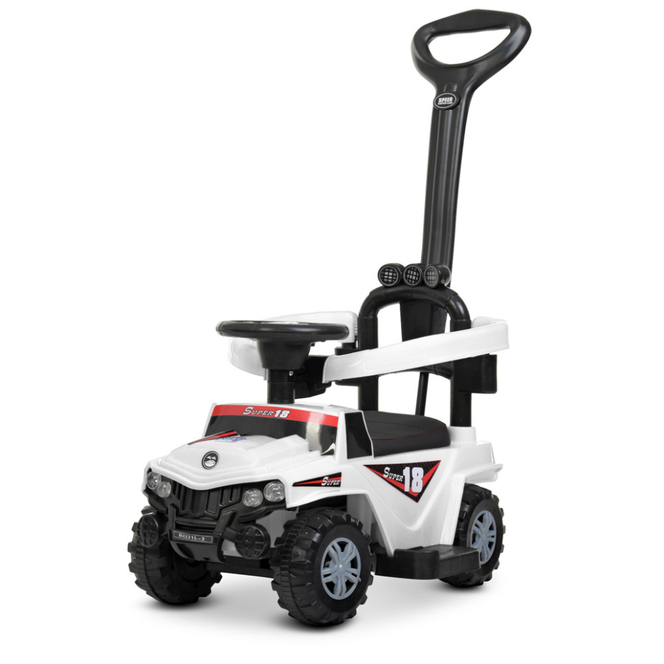 Каталка-толокар Bambi M 4231L-1 Белый музыкальный
