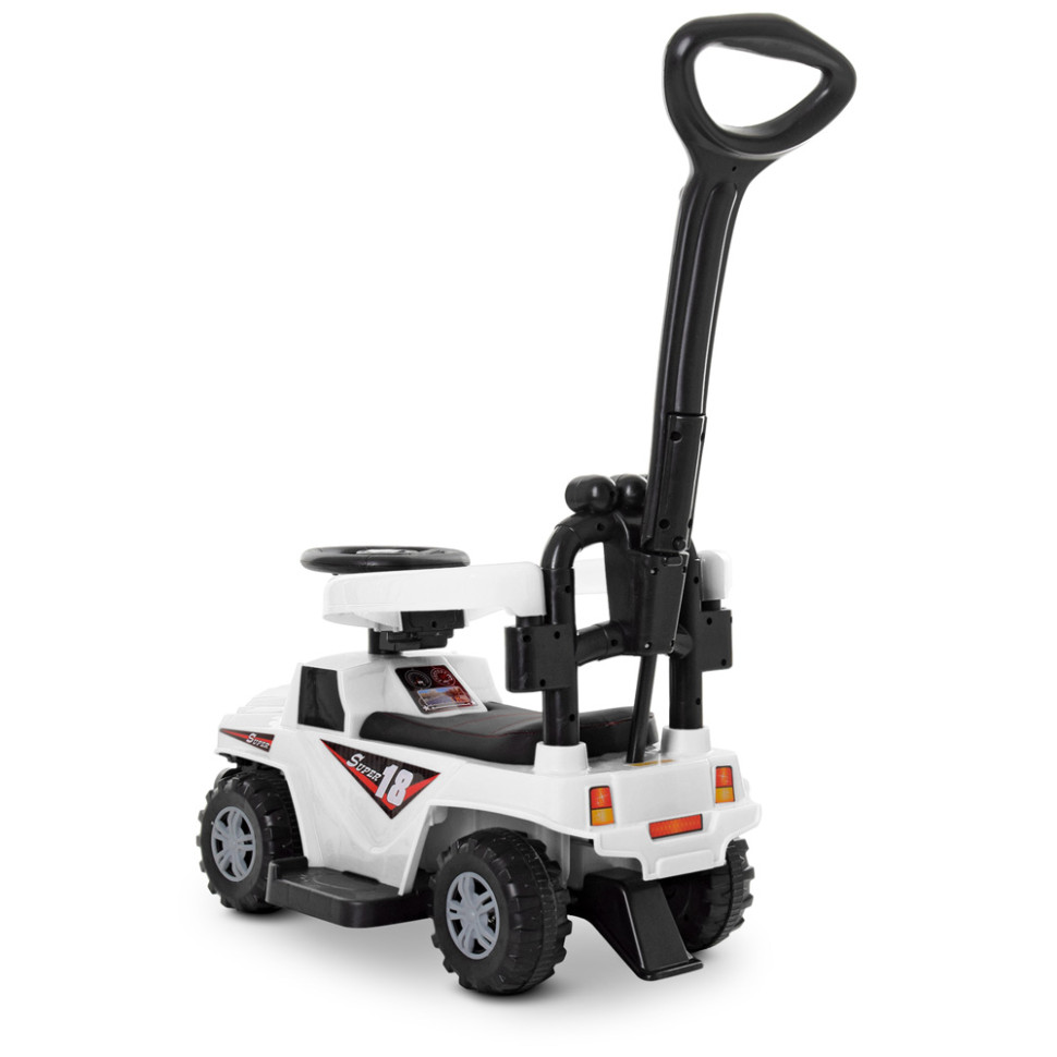 Каталка-толокар Bambi M 4231L-1 Белый музыкальный