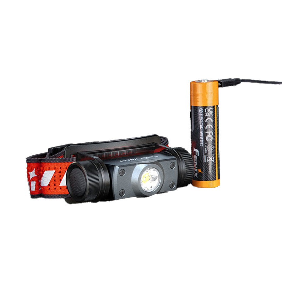 Ліхтар налобний Fenix HM62-T V2.0 HM62TV2.0Mag 6 режимів роботи, колір магма