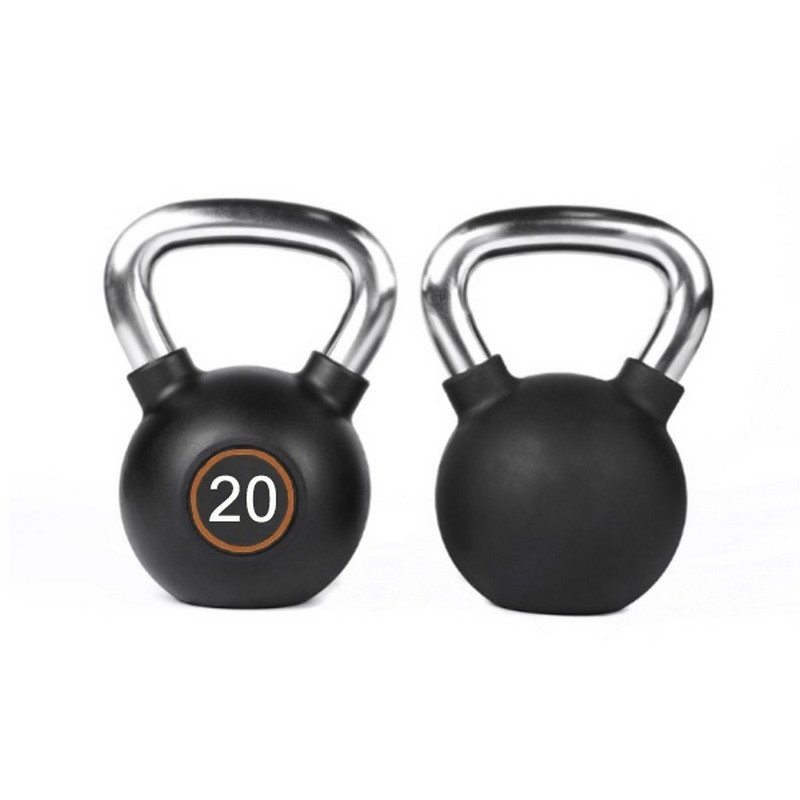 Гиря обгумована FF51F3 Generation Fitness 522887 чавунна 20 кг