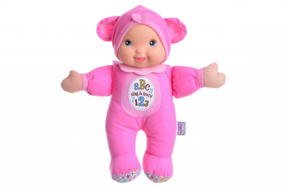 Кукла Baby’s First Sing and Learn Пой и Учись (розовый медвежонок) 21180-3                          