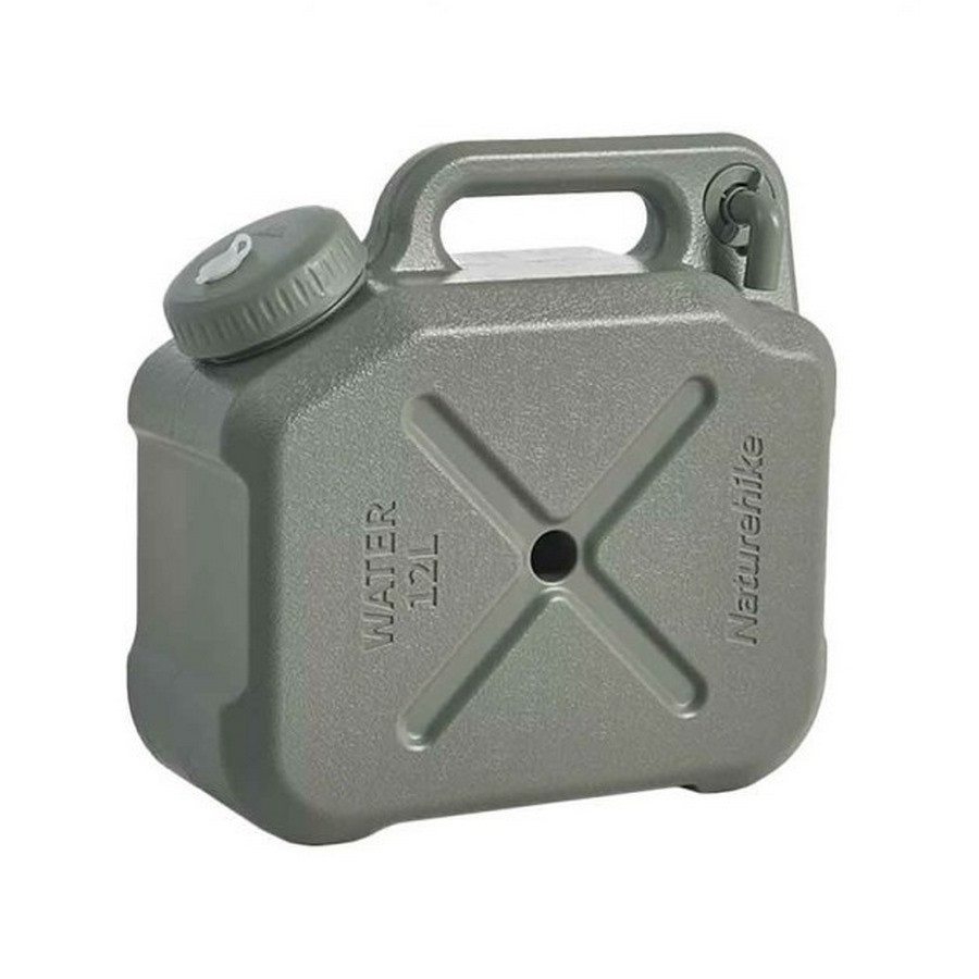 Канистра для воды CNH22CJ018 Naturehike 6927595753255, 12 литров, темно-зеленая
