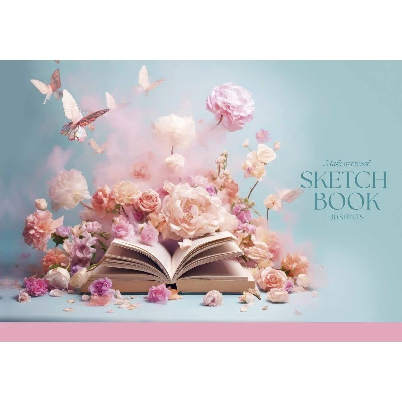 Альбом для малювання Школярик PB-GB-030-8517-2 склейка 30 акрушів
