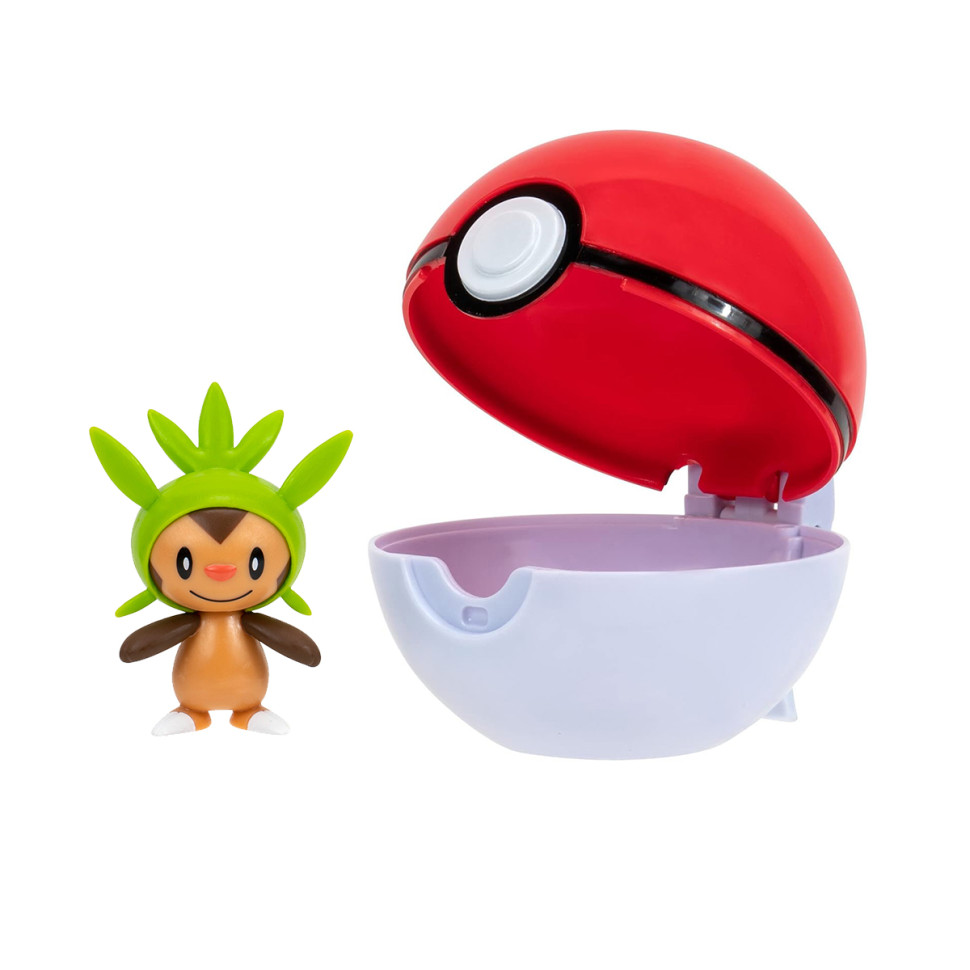 Игровой набор Чеспин в покеболе Pokemon W14 PKW3134 игровая фигурка, покебол