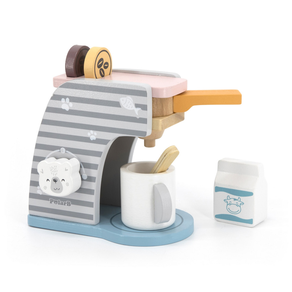 Игрушечная кофемашина Viga Toys PolarB 44018 деревянная