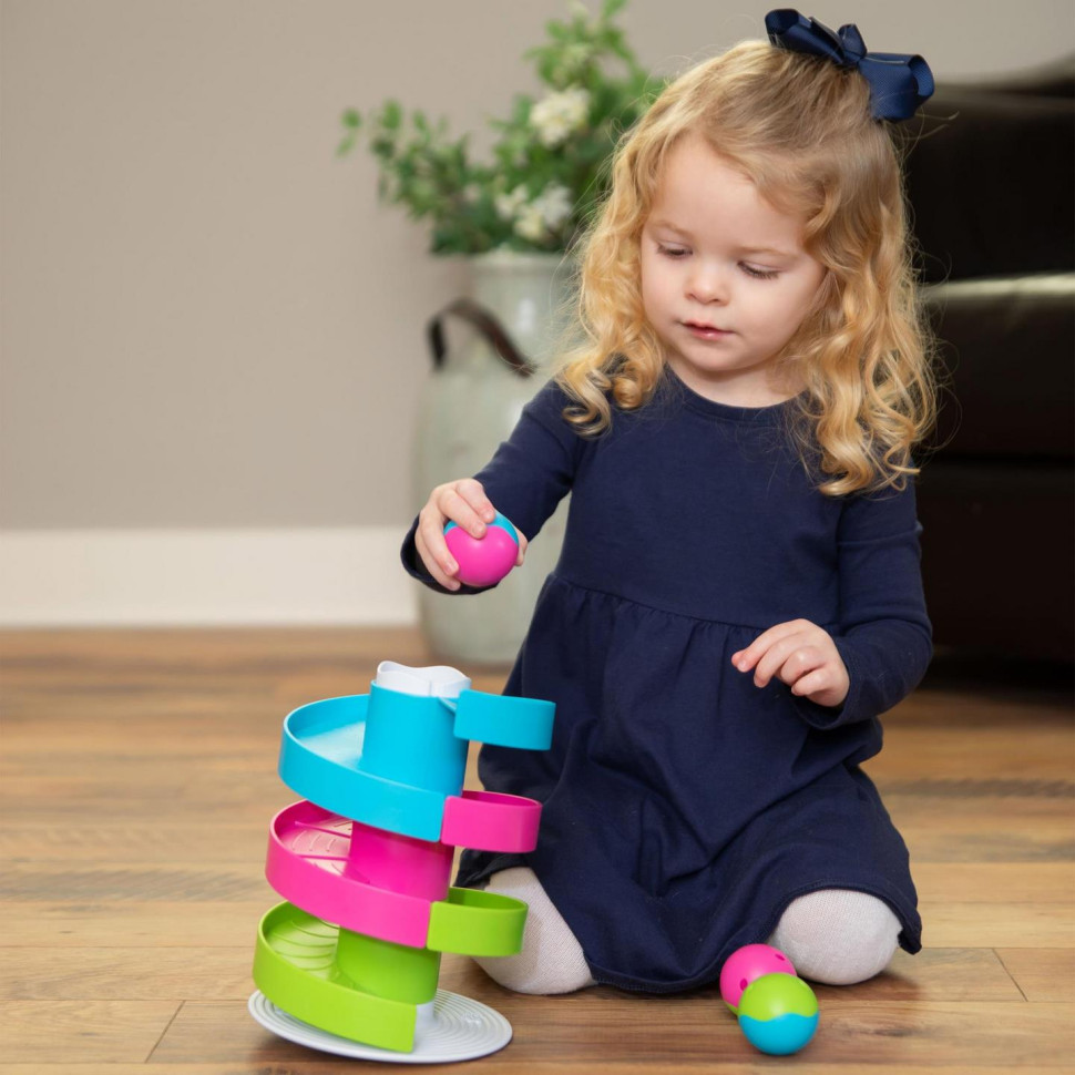 Развивающий трек-балансир для шариков Fat Brain Toys F273ML Wobble Run 