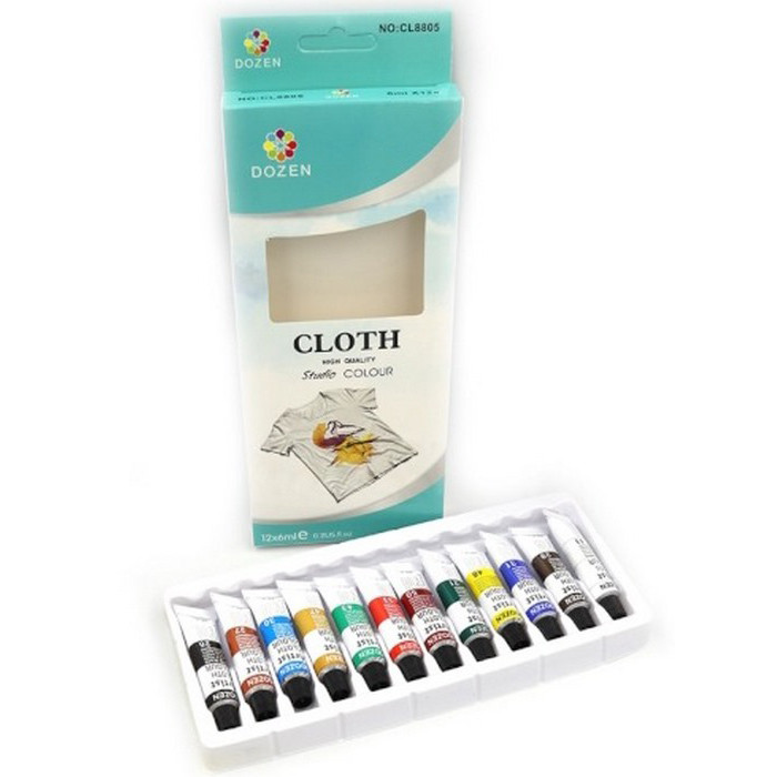 Набор карасок для одежды Dozen Bambi DSCN0674, 12 мл 6 шт