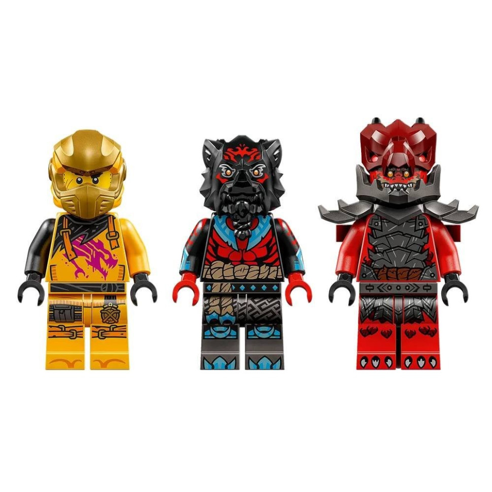 Конструктор Суперштормовой реактивный самолет Рас и Арина LEGO 71833, 510 деталей