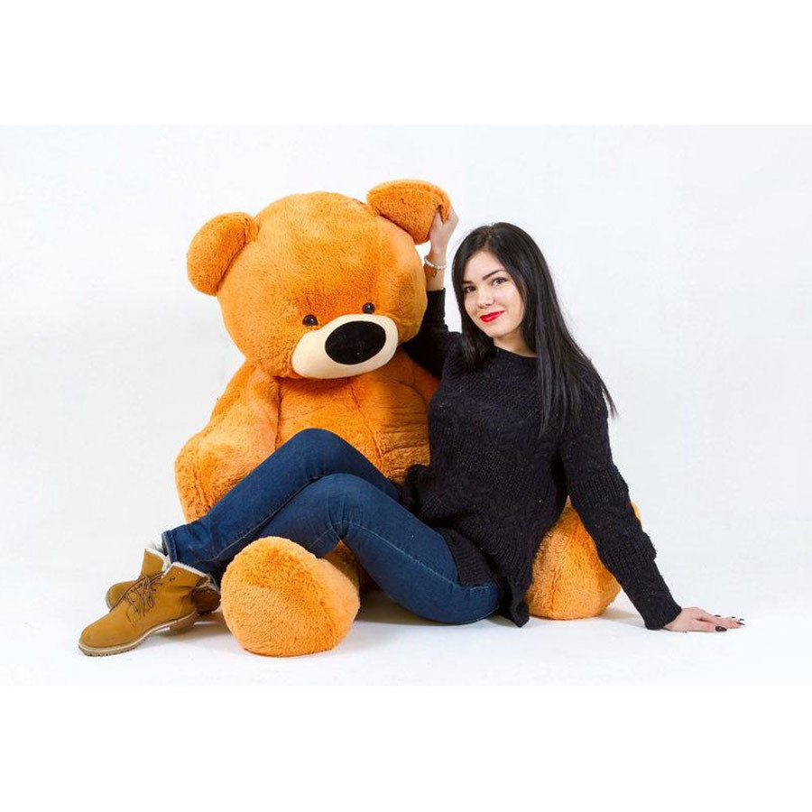 Мягкая игрушка Alina Toys большой мишка Бублик 180 см медовый 5784714ALN