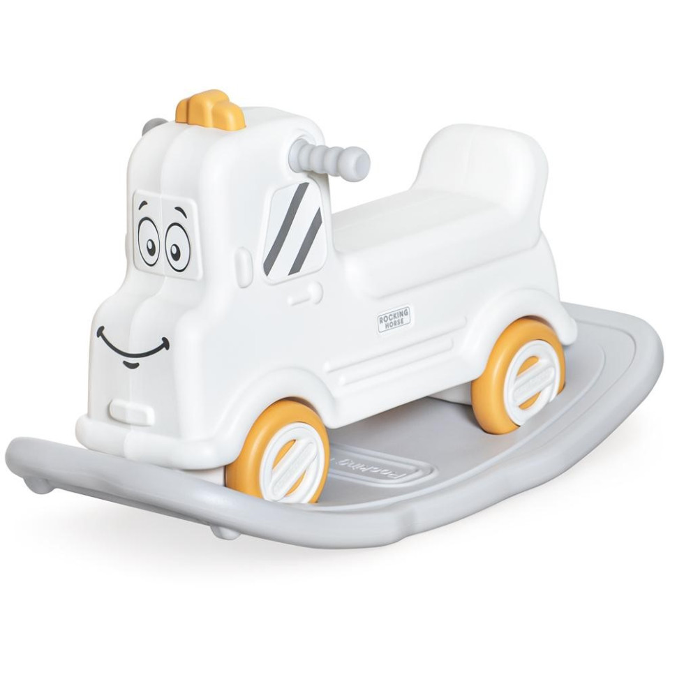 Машинка толокар-качалка 2в1 Mack Mealux KD-D121 White 44х32х71 см