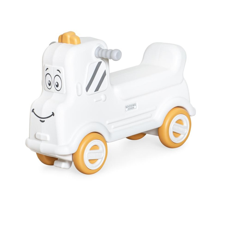 Машинка толокар-качалка 2в1 Mack Mealux KD-D121 White 44х32х71 см