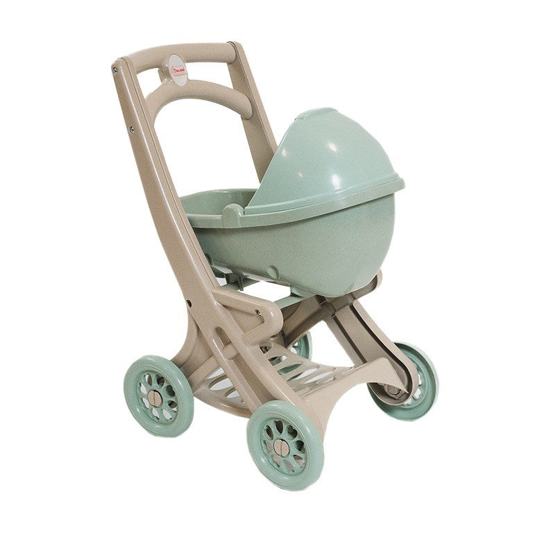Коляска для ляльок з люлькою Doloni 0121/01eco бірюзовий