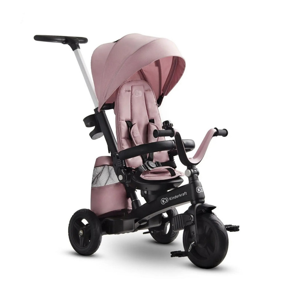 Триколісний велосипед Kinderkraft KKRETWIPNK0000 Easytwist Mauvelous Pink