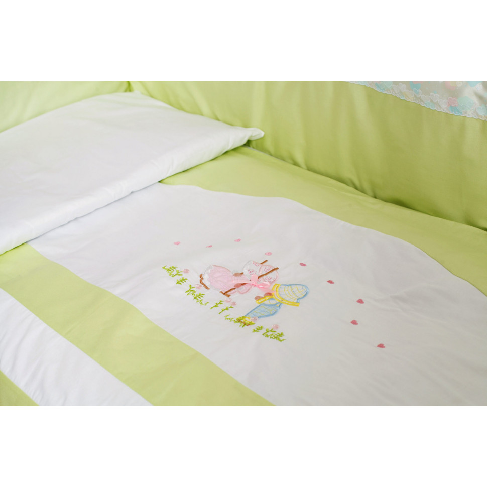 Дитячий постільний комплект I Lovewhite Limited Twins 3099-TL-007-01, 3 елементи
