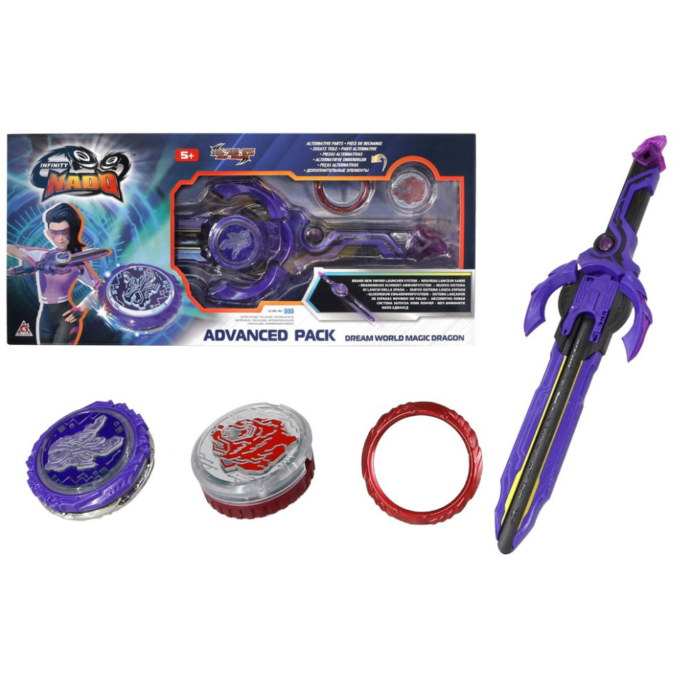 Игровой набор с волчком VI Advanced Pack (Dream World Magic Dragon) Infinity Nado EU654137