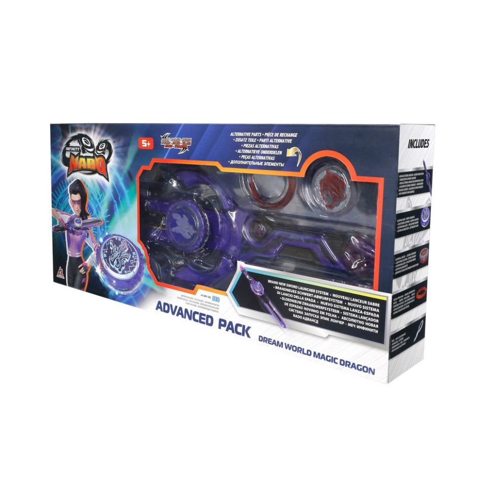 Игровой набор с волчком VI Advanced Pack (Dream World Magic Dragon) Infinity Nado EU654137