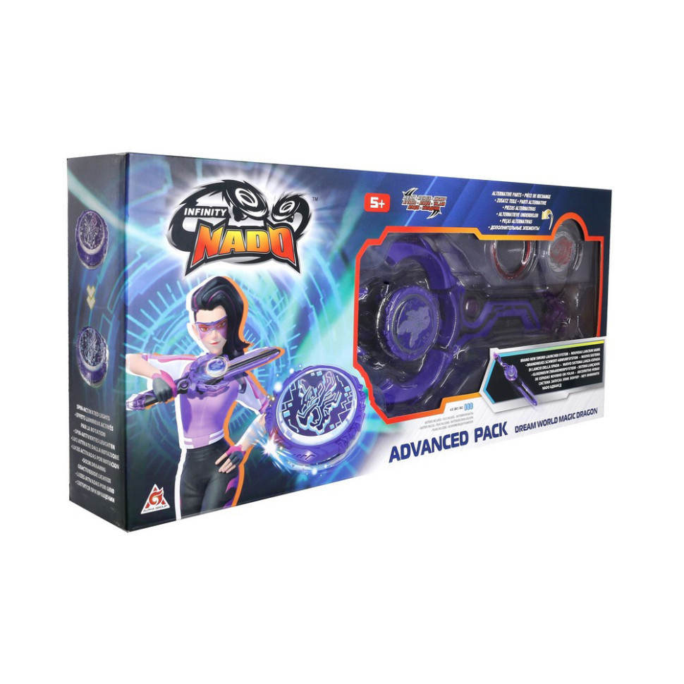 Игровой набор с волчком VI Advanced Pack (Dream World Magic Dragon) Infinity Nado EU654137