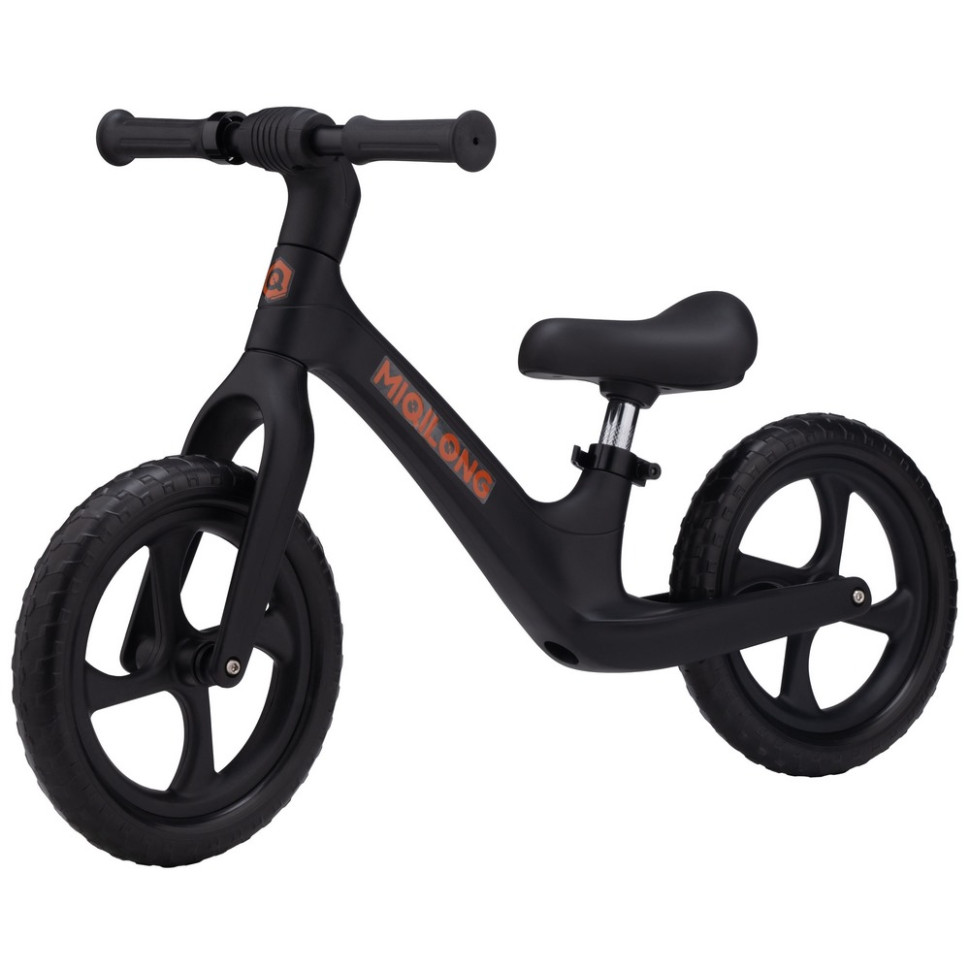 Беговел детский Miqilong ZCY-NY12-BLACK черный 12 дюймов