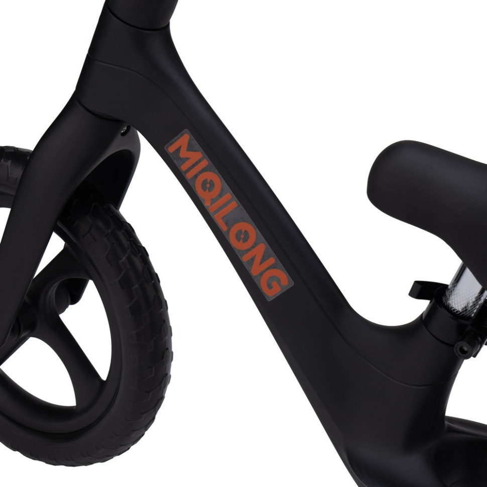Беговел детский Miqilong ZCY-NY12-BLACK черный 12 дюймов