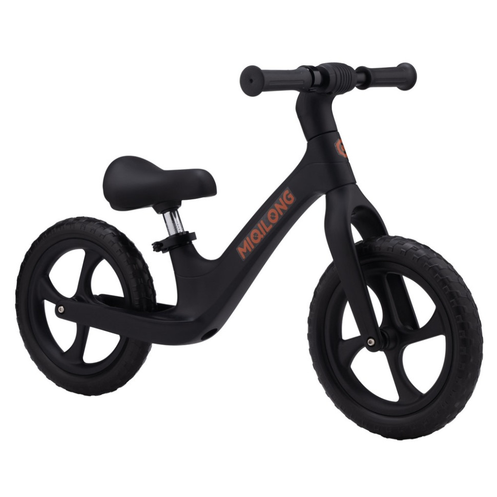Беговел детский Miqilong ZCY-NY12-BLACK черный 12 дюймов