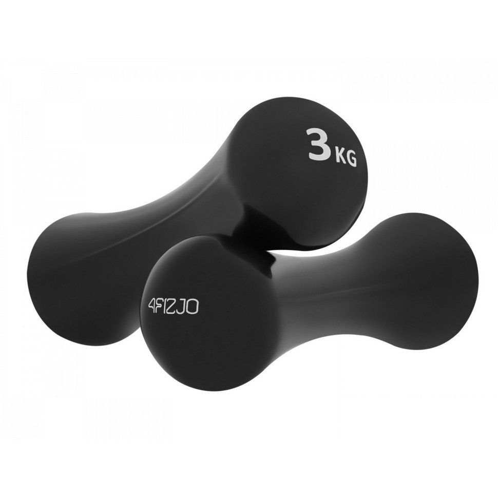Гантелі вінілові 4FIZJO 4FJ0193, 2 x 3 кг