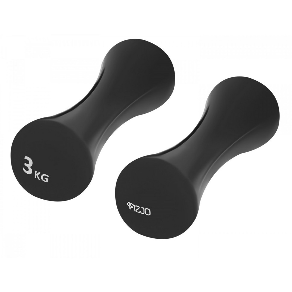 Гантелі вінілові 4FIZJO 4FJ0193, 2 x 3 кг