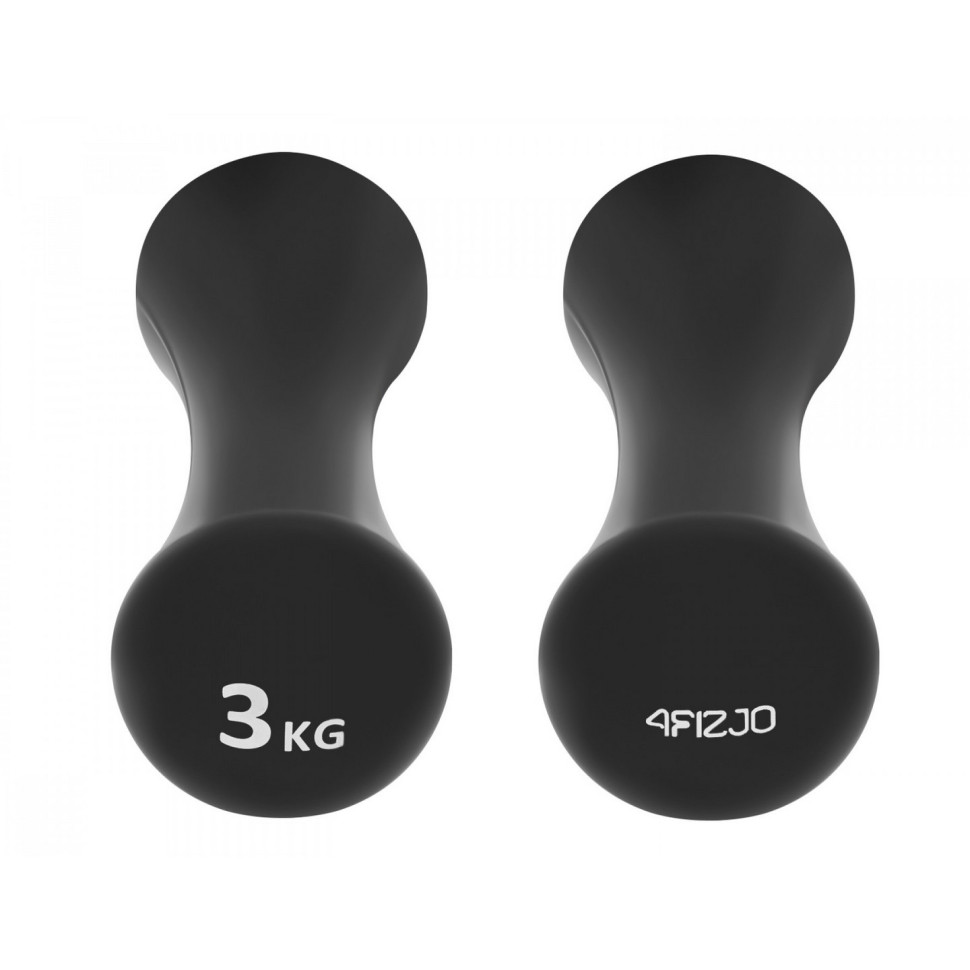 Гантелі вінілові 4FIZJO 4FJ0193, 2 x 3 кг
