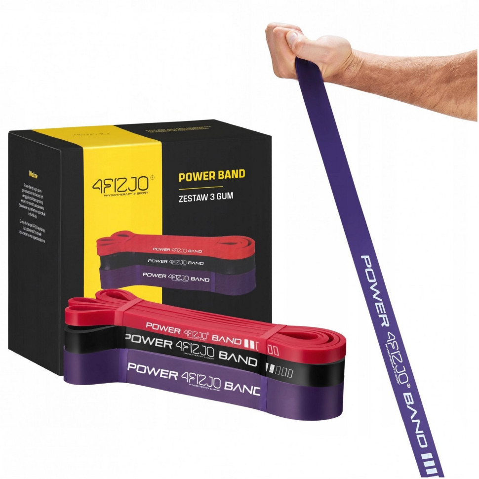 Эспандер-петля Power Band 4FIZJO 4FJ0002, 6-26 кг