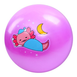 Мяч детский "Аксолотль" Bambi MS 3736(Violet) 9 дюймов, 60 грамм