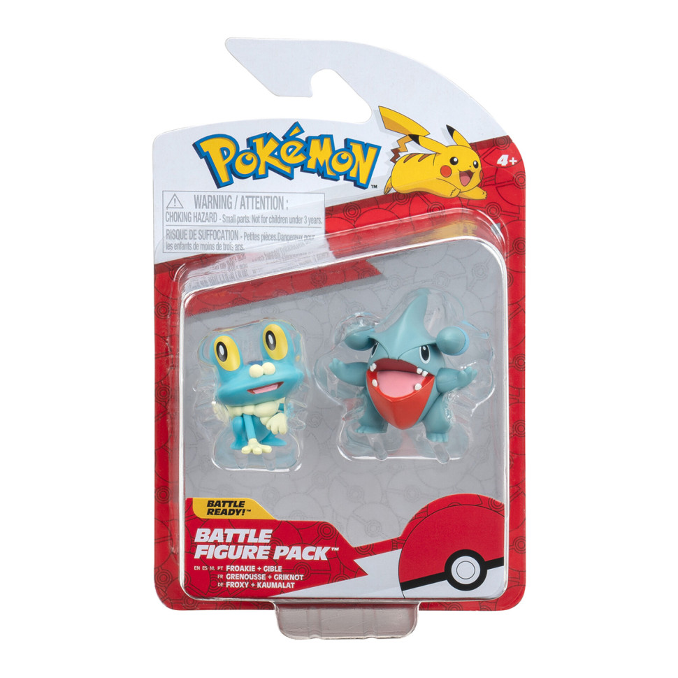 Набор игровых фигурок Гибл и Фроки Pokemon W16 PKW3013 в блистере