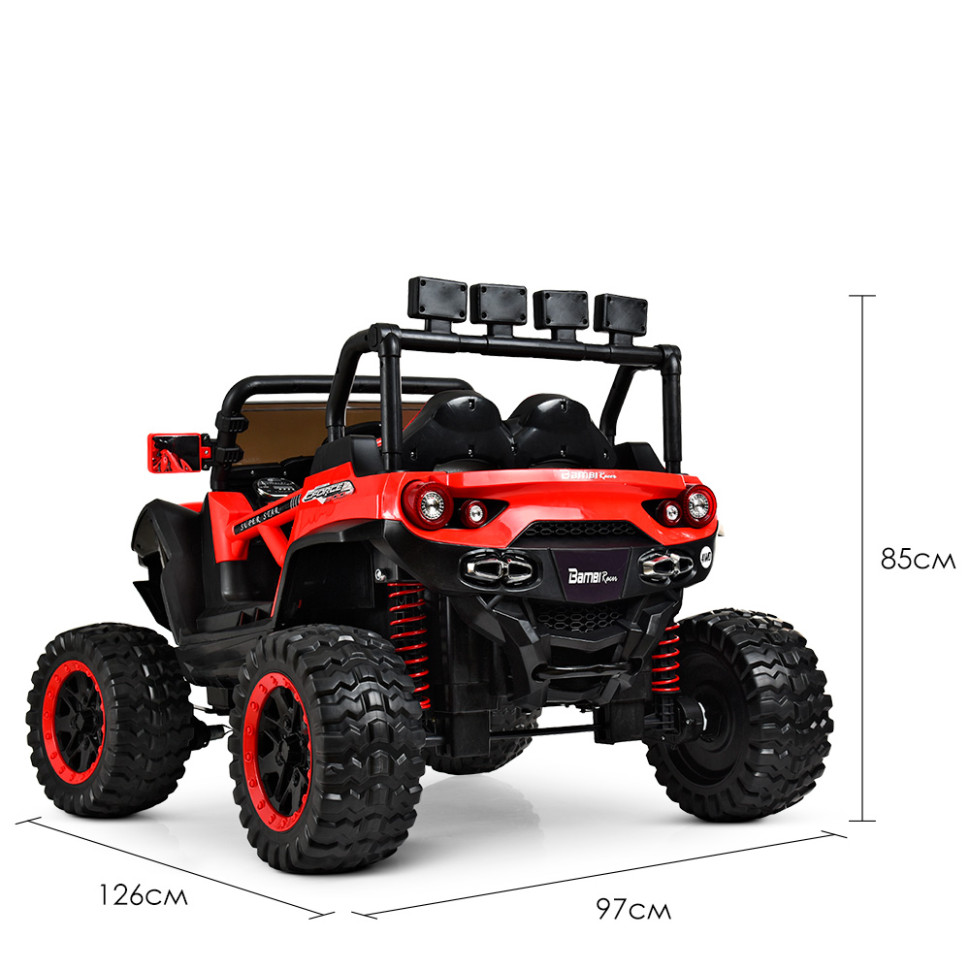 Электромобиль детский Джип Bambi M 3804EBLR-3 с музыкой и светом