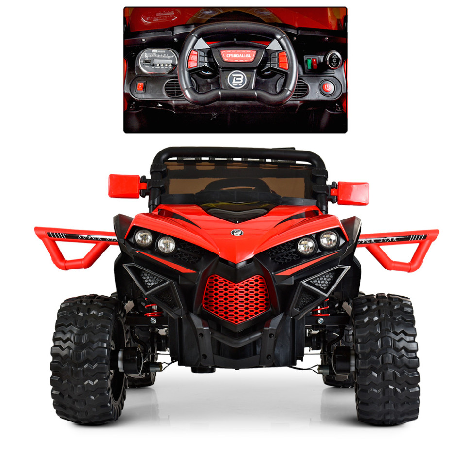 Электромобиль детский Джип Bambi M 3804EBLR-3 с музыкой и светом