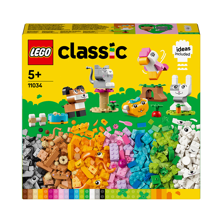 Конструктор LEGO Classic Творчі улюбленці 11034, 450 деталей 