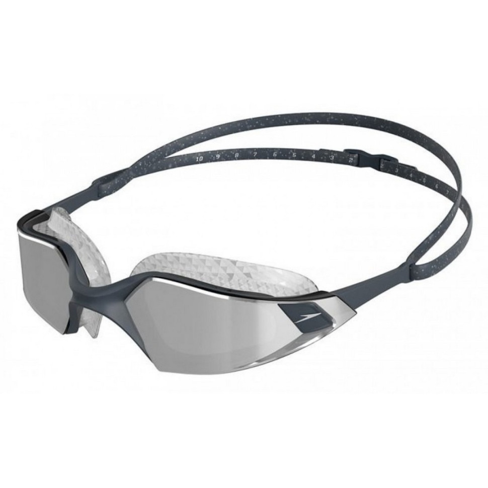 Очки для плавания AQUAPULSE PRO MIRROR GOG AU Speedo 8-12263D637 серый, OSFM