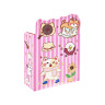 Скотч декоративный с наклейками Bambi XM-JD2233-3, 20 наклеек 