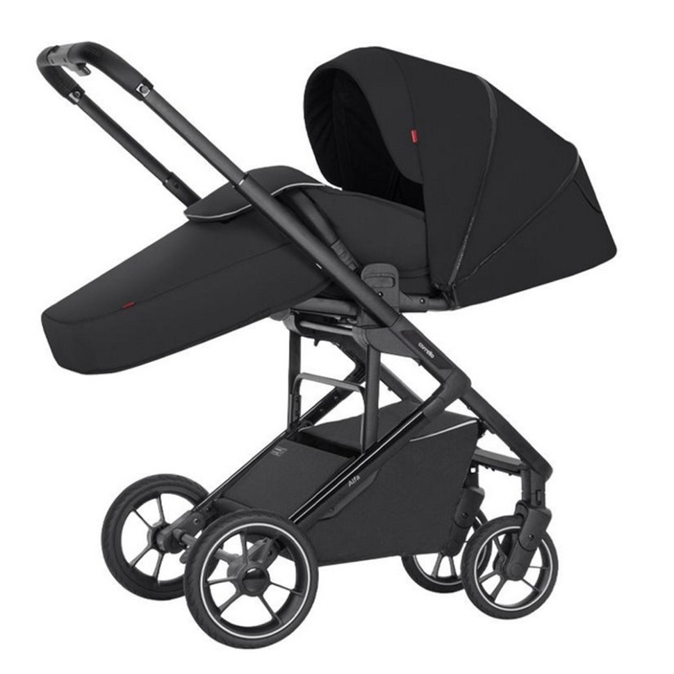 Прогулочная коляска Alfa CRL-5508 CARRELLO CRL-5508 Midnight Black B